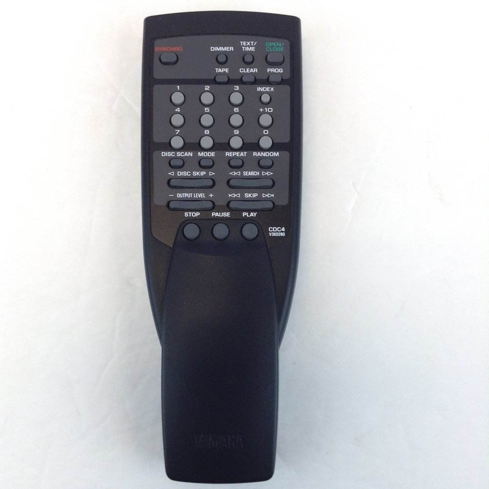 Genuine Authentic Yamaha CDC4 V302260 OEM Remote Control Tested